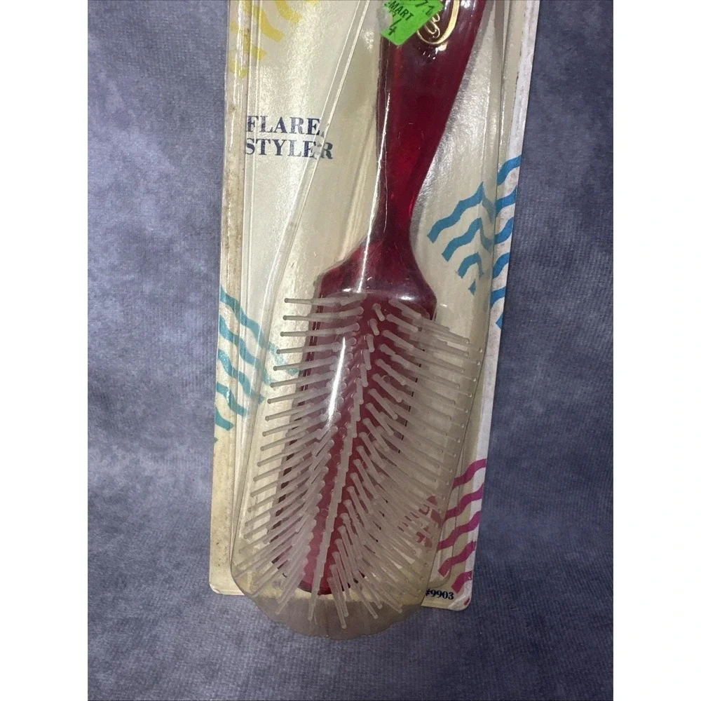 Goody Flare Brush Red Vintage 1989 New In Package